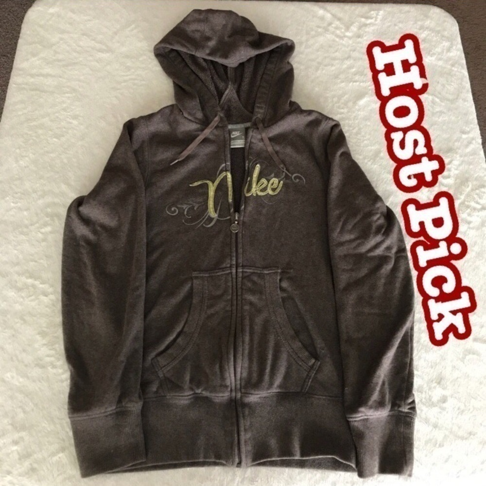 𝅺✅2x Host Pick✅ Nike Zip Up Jacket with Hood, Small